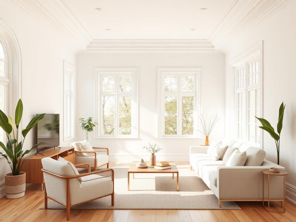 Interior painting project completed by local Palm Coast painters